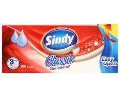 Sindy Papírzsebkendő 3 rétegű 100 db/csomag Sindy Classic (2585) - web24