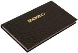 Realsystem Zsebnaptár fekvő Carbon, fehér lapokkal bronz Realsystem 2026 (5711-82) - web24