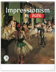 Realsystem Falinaptár képes 480×560mm Impressionism Realsystem 2026 (6095-IM) - web24