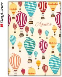Dayliner Határidőnapló Colors A5 heti, fehér lapokkal Balloons Dayliner 2026 (DL6AG-COFA5HE-BA) - web24