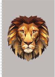 Dayliner Határidőnapló InSpiral A5 heti, fehér lapokkal Lion Dayliner 2026 (DL6AG-ISFA5HE-LI) - web24