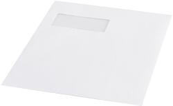 Bluering Boríték TC/4 szilikonos bélésnyomott bal ablak 55x90 ablak oldalról 20mm felülről 57mm Bluering® fehér (TC4SZBA55X90) - web24