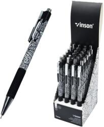 Vinson Golyóstoll nyomógombos 0, 7mm Vinson Tattoo 103 vegyes test displ 24 db/display (103) - web24