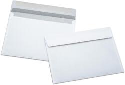 Bluering Boríték LC/6 enyvezett bélésnyomott 114x162mm Bluering® fehér (54956) - web24