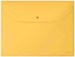 LEITZ Irattartó tasak, 2 zsebes, A4, PP, pantentos, LEITZ Cosy , melegsárga (47090019) - kellekanyagonline