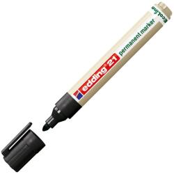 edding Alkoholos marker 1, 5-3mm, Edding 21 EcoLine fekete (4-21003) - web24