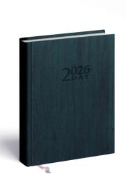 Realsystem Határidőnapló 2day B/6, kétnapos beosztás + jegyzetlap zöld Realsystem 2026 (5441-08) - web24