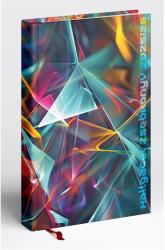 Realsystem Hallgatói zsebkönyv A5, 145mmx205mm, fehér lapokkal absztrakt 2025/2026 Realsystem (5319-63) - web24