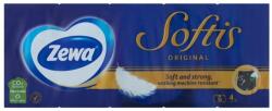 Zewa Papírzsebkendő 4 rétegű 10 x 9 db/csomag Zewa Softis illatmentes (31000569_C52102) - web24