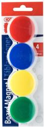 Ico Mágnes 40mm, 4 db/csomag, Ico, 4 klf. szín (7570866000) - web24