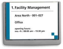 Durable Irányítótábla, 210x148mm, Durable szürke (486637)