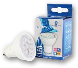 BLUE LIGHT Led 6W GU10 2700k 470lm Blue Light (LEDBL860)