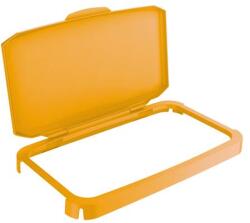 DURABLE Nyitható tető, 60 l-es szemeteshez, műanyag, DURABLE Durabin® , sárga (1800500030) - kellekanyagonline