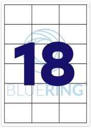  Etikett címke, 63, 5x46, 6mm, 100 lap, 18 címke/lap (11468) - web24