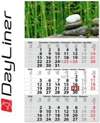 Dayliner Speditőr naptár 1 tömb, 3 hónap Primus Classic 300 × 480 mm, fehér lapokkal Hangulat Dayliner 2026 (DL6SP-1PRCA-HA) - web24