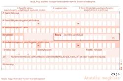 Bluering Nyomtatvány átutalási megbízás A6, PFNY. 11 2pld (24074) - web24