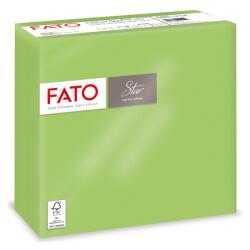 FATO Szalvéta 2 rétegű 1/4 hajtású 38 x 38 cm 40 lap/csomag Star Fato_82991500 zöldalma (82991500) - web24