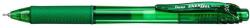 Pentel Rollertoll zselés 0, 25mm, tűhegyű BLN105-DX, Pentel EnerGelX, írásszín zöld (BLN105-DX) - web24