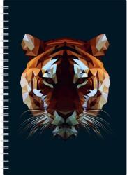 Dayliner Határidőnapló InSpiral A5 heti, fehér lapokkal Tiger Dayliner 2026 (DL6AG-ISFA5HE-TI) - web24