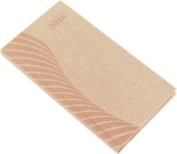 Realsystem Zsebnaptár álló Amigo, fehér lapokkal drapp Realsystem 2026 (5811-56) - web24