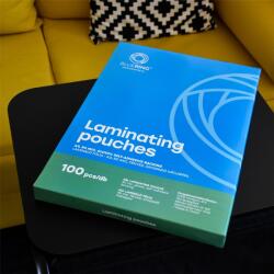 Bluering Lamináló fólia A3, 80 micron öntapadó hátlappal 100 db/doboz, Bluering®, (LAMTA380MIC) - web24