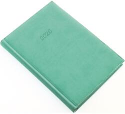 Realsystem Határidőnapló Bolero P A/5, napi krémszínű lapokkal türkiz Realsystem 2026 (5322-40) - web24