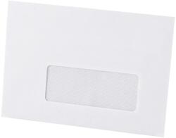 Bluering Boríték LC/6 szilikonos bélésnyomott jobb ablakos 35x90mm 114x162mm J28A20 Bluering® fehér (BORLC6JA35X90SZ) - web24