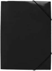 EVOffice Gumis mappa A4, 400g. karton EVOffice fekete (EV5G21NE) - web24