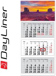 Dayliner Speditőr naptár 3 tömb, 3 hónap Medium Classic 350 × 755 mm, fehér lapokkal Hangulat Dayliner 2026 (DL6SP-3MECA-HA) - web24