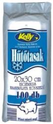 Kelly Nylon zacskó 20 x 30 cm (2 literes) 100 db/csomag uzsonnás tömbösített (209) - web24