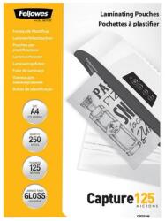 Fellowes Lamináló fólia, A4, 125 mikron, fényes, 250 db/doboz, Fellowes® (5314903) - web24