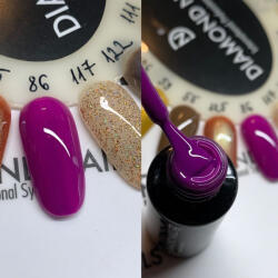  Gél Lakk - DN086 - Veronika lila - Zselé lakk