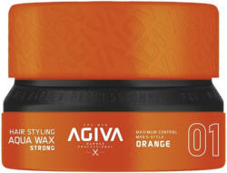 Agiva Styling Aqua Wax Strong 01 Wet Look 155 ml (narancs)