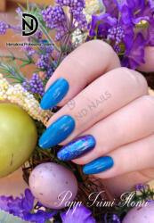  Gél Lakk - DN141 - Sötét türkiz (csillámló) - Zselé lakk