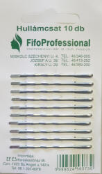 Hullámcsat FIFO ezüst 10/lev