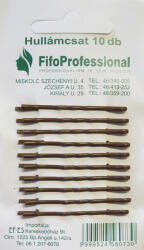 Hullámcsat FIFO barna kicsi 10/lev