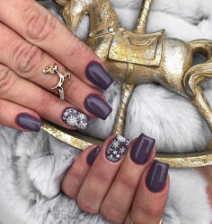  Gél Lakk - DN084 - Lilás szürke - Zselé lakk