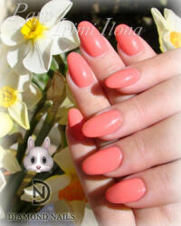  Gél Lakk - DN052 - Korall piros - Zselé lakk