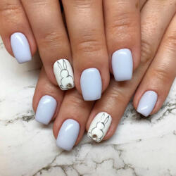  Gél Lakk - DN188 - Bleached Blue - Zselé lakk