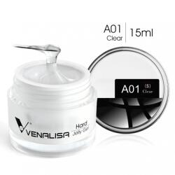 Venalisa Jelly műköröm építő zselé /Builder Gel - A01 Clear 15ml (a01)