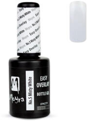 Moyra Easy overlay ecsetes építő zselé No. 5 Misty White (02-07-05)