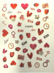  Ötapadós körömmatrica (ZS5909)