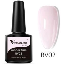  Venalisa Rubber ecsetes base/ Műköröm építő zselé RV02 (_RV02)
