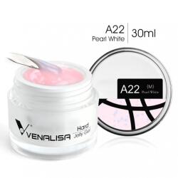  Venalisa Jelly műköröm építő zselé /Builder Gel - A22 Pearl White 30ml (a2230)