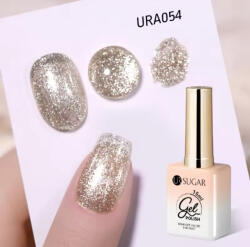  Ur Sugar Gél lakk csillámos-arany URA054 15ml (Ura054)