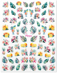  Moyra Vizes matrica válogatás No. 01 Tropical 8x10cm ív (no01t)