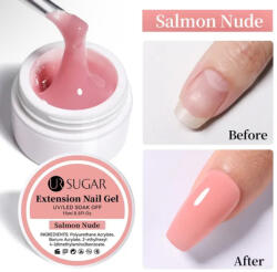  Ur Sugar építő zselé salmon nude 15ml (Salmon_nude_)