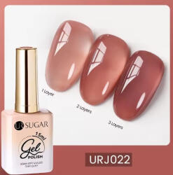  Ur Sugar Jelly Nude- Üveghatású Gél Lakk URJ022 (Urj022)