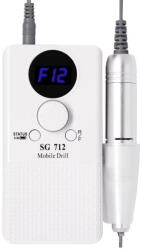 Akkumulátoros Professzionális Hordozható Műkörmös Csiszológép 45.000RPM SG712 Fehér (sg712w)