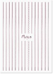  Moyra Körömdíszítő csíkok - Dots No. 03 Rose Gold (03no)